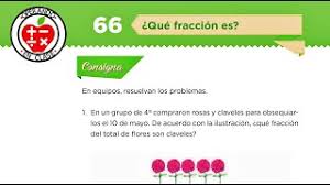Bloque 3 libro de matematicas 5 grado contestado pagina 85. Desafio 66 Que Fraccion Es 4to De Primaria Youtube