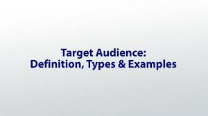 Terms in this set (42). Target Audience Definition Types Examples Video Lesson Transcript Study Com