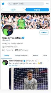 Maybe you would like to learn more about one of these? Kepa Arrizabalaga S Recent Step Casts Further Doubt Over His Future At Chelsea Fc
