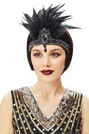 BABEYOND 1920s Headpiece Flapper Headband