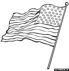 Maybe you would like to learn more about one of these? Fourth Of July Online Coloring Pages Page 1 American Flag Coloring Page Flag Drawing American Flag Drawing