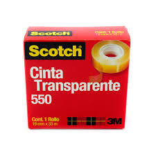 Cinta Adhesiva Transparente Scotch 550 Lumen Com Mx Arte Y Diseno