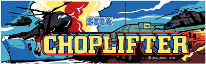 Choplifter Arcade Marquee High Res Arcade Backlit Signs Game Art