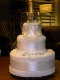 All cakes are made with love and lots of quality baby items. Wedding Cakes How To Make A Towel Wedding Cake Centerpiece