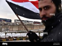 Flag of syria and opposition hi-res stock photography and images