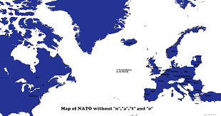 World map nato members list. Map Of Nato Without N A T And O Shittymapporn