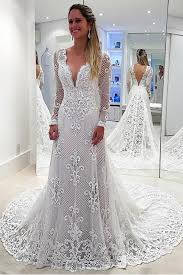 Dhgate offers a large selection of mens long dress socks and luxury long dress feather with superior quality and exquisite craft. Elegant Long Sleeve Sheath Lace Wedding Dresses Sweep Train Open Back Cheap Bridal Gowns Newarrivaldress Com