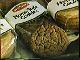 The happy face cookies, which would likely be branded as an emoji cookie today, was called giggles cookies back in the '80s. 1979 Archway Cookies Grandma Youtube