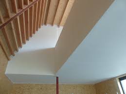 Plafond En Gitage Apparent Pan Coupe De Toiture Qui Cree Le Volume Interieur