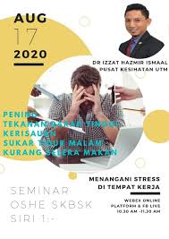 Karena itu, berkut ini cara mengatasi tekanan di tinggalkan ketegangan di tempat kerja. Seminar Oshe Skbsk Menangani Stress Di Tempat Kerja Calendar Events