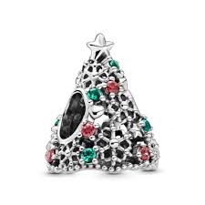 Pandora marks second year of unicef partnership with new world children's day charm. Pandora Glitter Christmas Tree Crystal Cz Charm 799226c01 Ben Bridge Jeweler