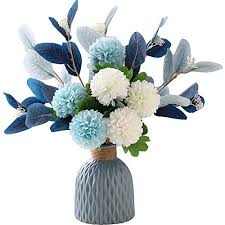 Check spelling or type a new query. Naweida Artificial Flowers With Vase Faux Hydrangea Flower Arrangements For Home Garden Party Wedding Decoration Pricepulse