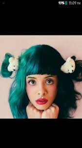 Melanie Hair Black Green Blue Bears Cookiesmartfc Melanie Martinez Melanie Cry Baby