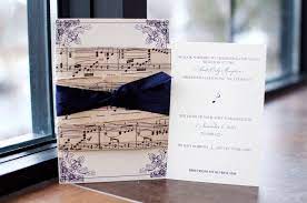 Rustic Music Inspired Wedding Invitations Music Themed Wedding Music Inspired Wedding Invitations Wedding Invitations