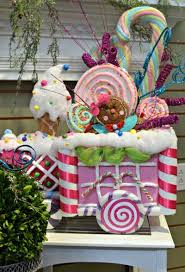 Maybe you would like to learn more about one of these? Candyland The Kids Will Love The Bright Colors And Whimsical Details Of A Candy Outdoor Christmas Decorations Candy Christmas Decorations Candy Land Christmas