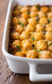 It's amazing what you can do with some breadcrumbs best of all, this creamy casserole can be made a day ahead, refrigerated, and then baked just before dinner. Mexican Tater Tot Casserole Recipe
