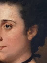 Portrait de Hannah Hass, école anglaise du XVIIIe siècle