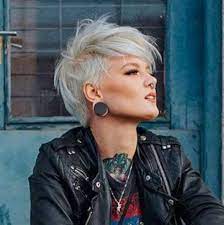 Katrin Berndt Short Hairstyles Fashion And Women Edgy Short Hair Short Hair Styles Cool Short Hairstyles