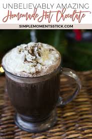 Click Through To Get The Recipe For The Tastiest Hot Chocolate You Can Make At Home Tea Recipes Dessert Recipes Easy Delicious Drink Recipes