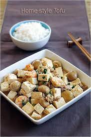 Home-style Tofu Tofu With Mushrooms - Recipes