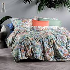 Plaisance Reversible Floral Cotton 3 Piece Duvet Cover Set Reversible Duvet Covers Duvet Cover Sets Duvet Covers