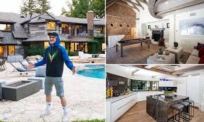 Scroll to see logan's house. Youtube Star Logan Paul Buys 6 55 Million Encino Estate Daily Mail Online