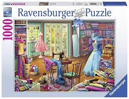 Maybe you would like to learn more about one of these? Amazon Com Ravensburger Seamstress Shop 15276 1000 Piece Puzzle For Adults Every Piece Is Unique Softclick T Ravensburger Puzzle Jigsaw Puzzles Ravensburger