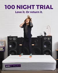 You Can Try The Purple Mattress Risk Free For 100 Nights Not Absolutely In Love With It Give Us A Call And We Ll Have It Picked Purple Mattress Purple Night