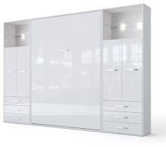 Ikea hilft dir die nötige ruhe zu finden, um deine akkus voll aufzuladen. Invento Vertical Wall Bed With 2 Cabinets Contemporary Murphy Beds By Maximahouse Houzz