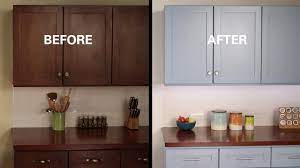 Always check the label on how to use the liquid deglosser product on hand. Re Doing Kitchen Cabinets Sanding To Staining The Money Pit