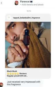 Black Musk Perfume Oil