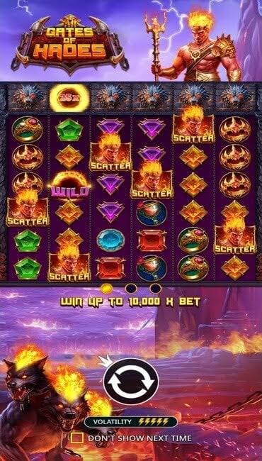 Gates of Hades Slot – 10,000x Wins in the Underworld
