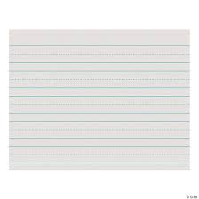 Library of vector freeuse library script png files clipart. Newsprint Handwriting Paper Skip A Line Grade 1 White 1 Ruled Long Way 11 X 8 5 500 Sheets Per Pack 5 Packs
