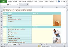 Maybe you would like to learn more about one of these? Template For Making House Cleaning Checklist In Excel House Cleaning Checklist Cleaning Checklist Clean House