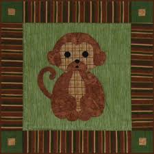 Stuffies Emmett The Monkey Baby Quilt Pattern