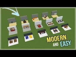 Geek minecraft pixel art minecraft minecraft. 15 Easy Modern Furniture Ideas Minecraft Youtube Minecraftfurniture Minecraft Modern Minecraft Designs Minecraft