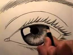 تعليم رسم العين سهل بالقلم الرصاص youtube my drawings drawings eye drawing