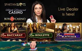 Play Live Dealer Games At Black Diamond Box 24 And Spartan Slots Casino Livedealer Onlinecasino Play Casino Casinogames Online Casino Games Casino Games