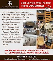 Furniture Repair Service Company Repair Medic On Site In Shop Restoration Upholstery Painting Finishing Leat In 2020 Vinyl Repair Fire Damage Repair Furniture Repair