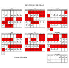 2015 Red Sox Schedule Red Sox Red Sox Nation Red Socks Fan