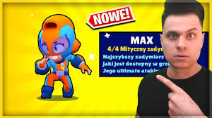 Max is a mythic brawler unlocked in boxes. Max Nowy Najszybszy Zadymiarz W Grze Brawl Stars Polska Youtube