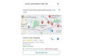 Vaccination centres have been set up across all four nations, delivering vaccines to the elderly, health workers and the most vulnerable first. Did You Know Google Maps On Your Phone Can Point You To Nearest Covid Vaccine And Testing Centre