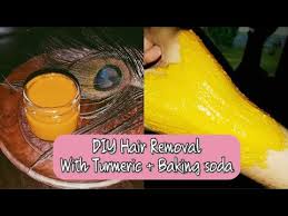 Using a turmeric mask or scrub helps to weaken the hair roots and to. Diy Painless Hair Removal With Turmeric And Baking Soda Naturally And Permanently In 5 Minutes Youtube