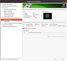 How Can I Change The Fan Speed Of My Nvidia 1050Ti Below 35% In Ubuntu  20.04? - Ask Ubuntu
