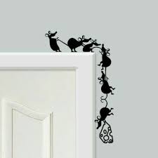 Black And White Wall Painting Animals Black And White Illustration Vinyl Wall Stickers Diy Wall Painting Wall Paint Designs