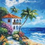 Paint Nite: Ocean Villa by The Sea