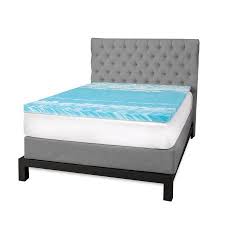 Biopedic 3 Inch Gel Swirl Memory Foam Mattress Topper Walmart Com Memory Foam Mattress Topper California King Mattress Mattress