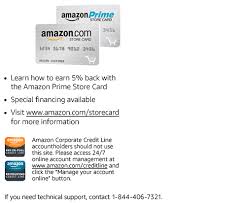 Amazon.com has rolled out a new amazon prime store card that comes with either 0% financing or 5% cash back. Www Synchronycredit Com Amazon Official Login Page 100 Verified