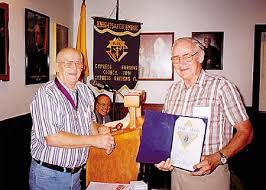 Knights of Columbus Council 7091 honors knight, family of the month