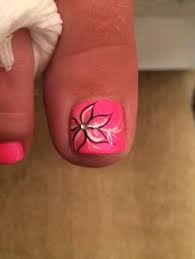 Flowers, and dots, and glitter, oh my! Whispy Flower Nail Art On Top Of A Bright Summer Pink Pedicure Nails Life Hailslife Com